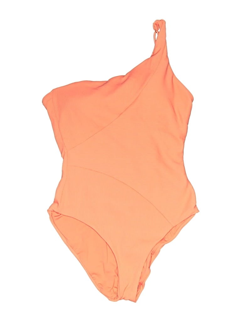 Pre-owned Becca Bodysuit In Orange