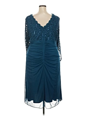 Betsy & Adam Cocktail Dress (view 2)