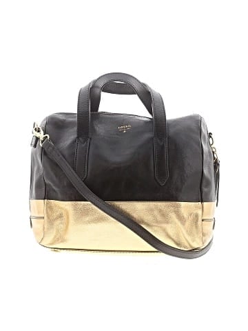Fossil Leather Satchel (view 1)