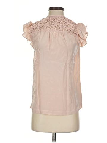 Rebecca Taylor Sleeveless Silk Top (view 1)