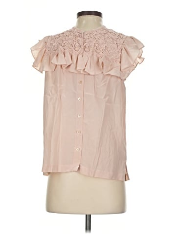 Rebecca Taylor Sleeveless Silk Top (view 2)