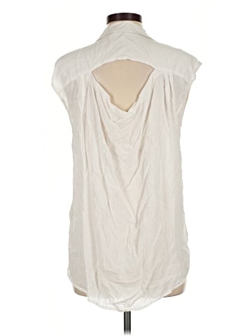 Maeve Sleeveless Button-Down Shirt (view 2)
