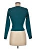Sincerely Jules 100% Polyester Teal Cardigan Size M - photo 2
