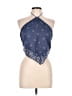 Unbranded Blue Sleeveless Blouse Size L (estimated) - photo 1