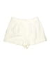 Alice + Olivia Solid Ivory Shorts Size 6 - photo 1