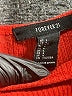Forever 21 Solid Red Casual Dress Size L - photo 7