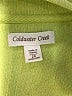 Coldwater Creek 100% Cotton Green Pullover Sweater Size 2X - photo 7