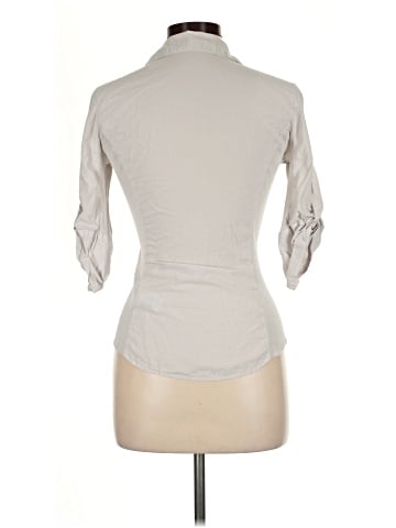 James Perse 3/4 Sleeve Button-Down Shirt (view 2)