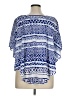 Chico's Blue Short Sleeve Blouse Size XL (3) - photo 2