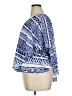 Chico's Blue Short Sleeve Blouse Size XL (3) - photo 5