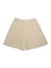 By Malene Birger Tweed Tan Shorts Size 36 waist - photo 1