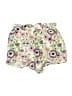 Topshop Floral Ivory Shorts Size 2 - photo 1