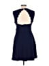Mi ami 100% Polyester Solid Blue Casual Dress Size L - photo 2