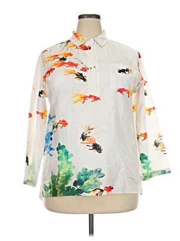 Unbranded 3/4 Sleeve Blouse (view 1)