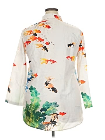 Unbranded 3/4 Sleeve Blouse (view 2)