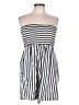 Unbranded Stripes Ivory Blue Romper Size XL - photo 1