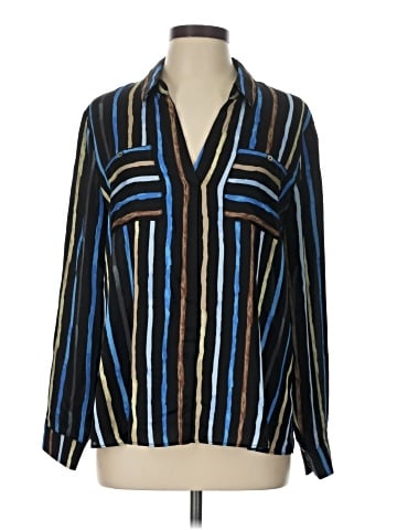Nic + Zoe Long Sleeve Polo (view 1)