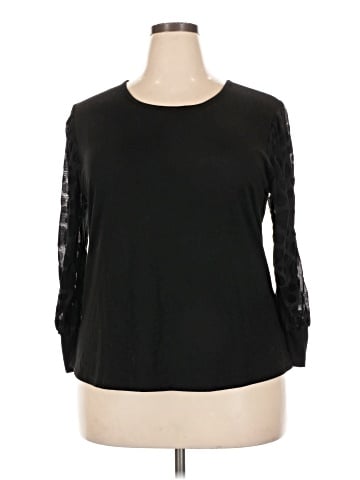 Unique Spectrum 3/4 Sleeve Top (view 1)