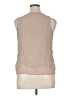 Express 100% Rayon Tan Sleeveless Blouse Size XL - photo 2