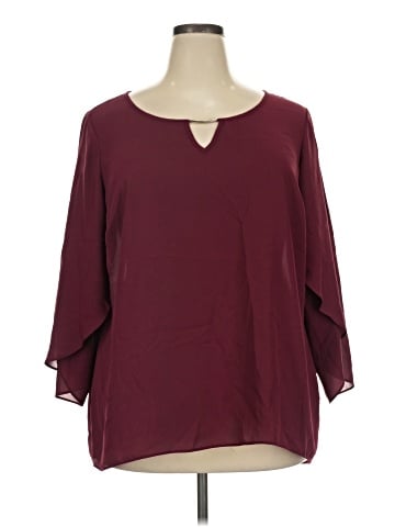 Counterparts 3/4 Sleeve Blouse (view 1)