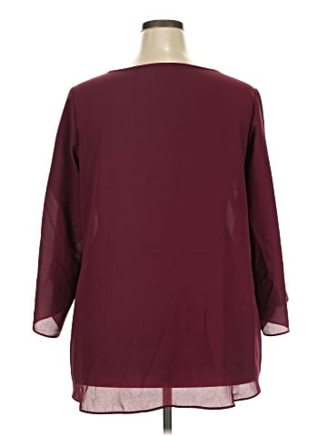 Counterparts 3/4 Sleeve Blouse (view 2)