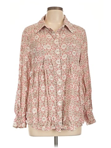 Style&Co Long Sleeve Blouse (view 1)