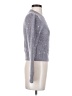 J.Crew Metallic Silver Pullover Sweater Size XXS - photo 4