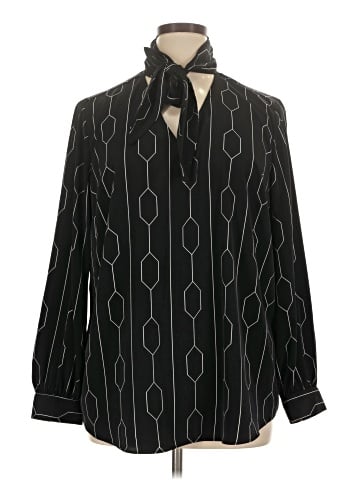 Alfani Long Sleeve Blouse (view 1)