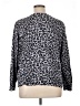 Croft & Barrow 100% Cotton Animal Print Silver Pullover Sweater Size 1X - photo 2