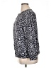 Croft & Barrow 100% Cotton Animal Print Silver Pullover Sweater Size 1X - photo 5
