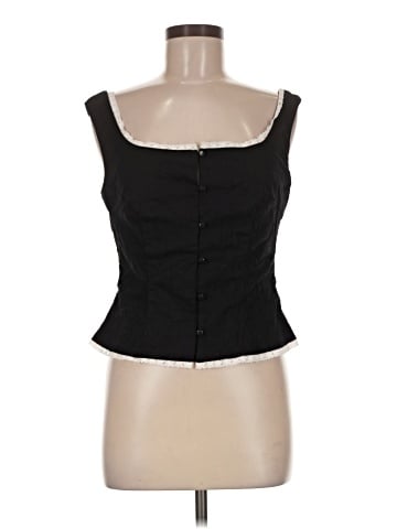 Petal and Pup Sleeveless Blouse (view 1)