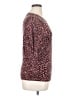 J.Crew Animal Print Pink Pullover Sweater Size XL - photo 4