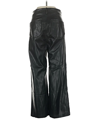 Zara Faux Leather Pants (view 2)