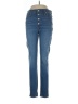 Madewell Solid Blue Jeans Size 31 waist (tall) - photo 1