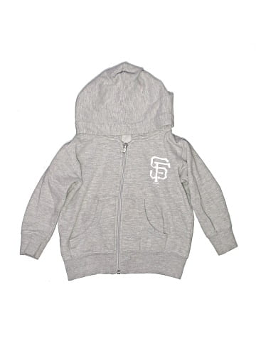 Soft As A Grape Zip Up Hoodie (view 1)