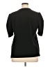 Chico's Black Short Sleeve Blouse Size XL (3) - photo 2