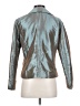 Chico's 100% Polyester Metallic Silver Jacket Size Sm (0) - photo 2