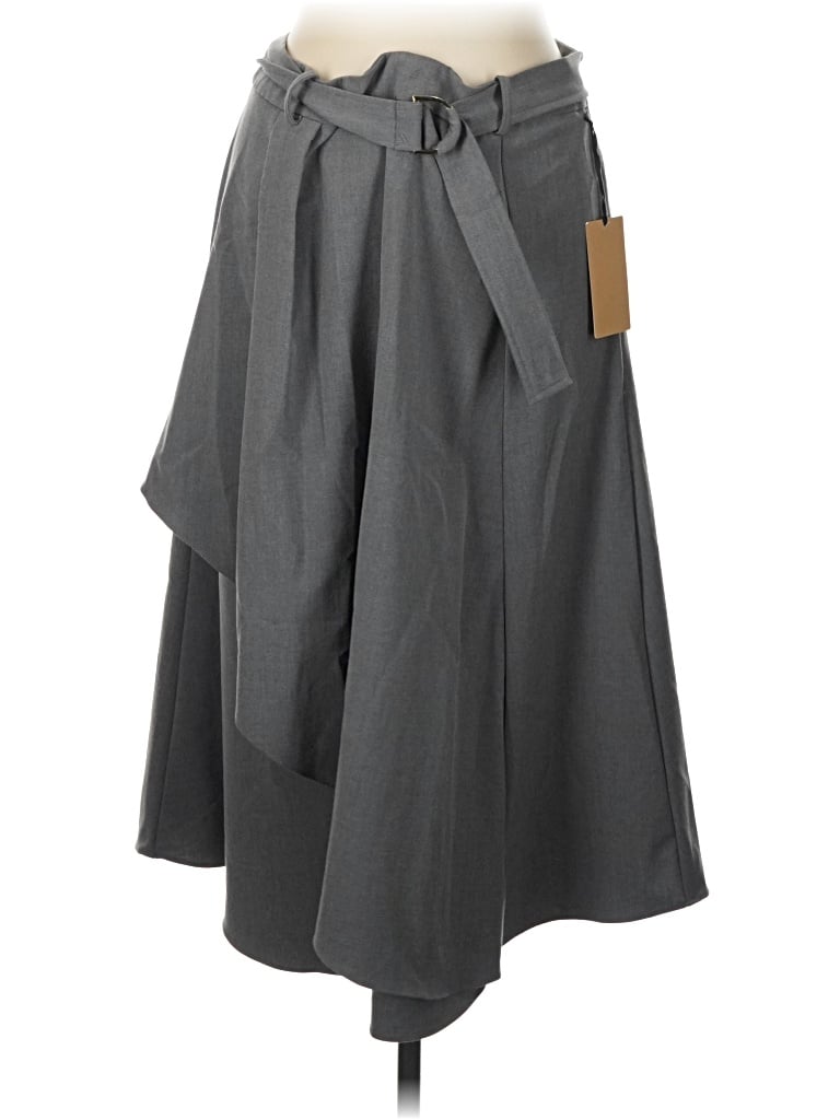 Pre-owned Halogen Casual Skirt In Gray