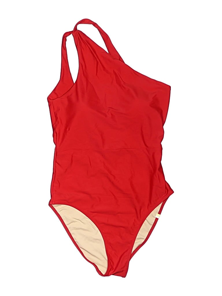 Pre-owned Summersalt One Piece Swimsuit In Red