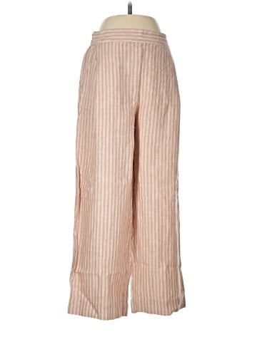 Madewell Pull-On Straight Crop Pants in 100% Linen (view 1)