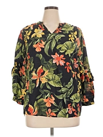Chico's 3/4 Sleeve Blouse (view 1)