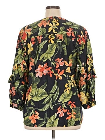 Chico's 3/4 Sleeve Blouse (view 2)