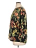 Chico's Floral Black 3/4 Sleeve Blouse Size XL (3) - photo 5