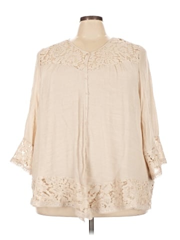 Zac & Rachel 3/4 Sleeve Blouse (view 1)