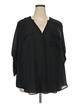 Torrid 3/4 Sleeve Blouse (view 1)