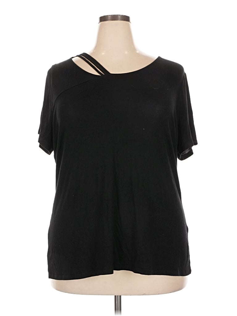 Pre-owned Avenue Short Sleeve T-shirt In Black