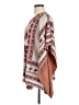 BCBGMAXAZRIA Paisley White Poncho Size Med - Lg - photo 5