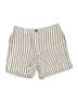 J.Crew 100% Linen Stripes Ivory Shorts Size M - photo 1