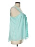 Torrid 100% Polyester Teal Sleeveless Blouse Size Lg Plus (0) - photo 4