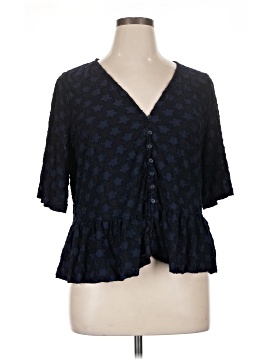 Lane Bryant Short Sleeve Blouse